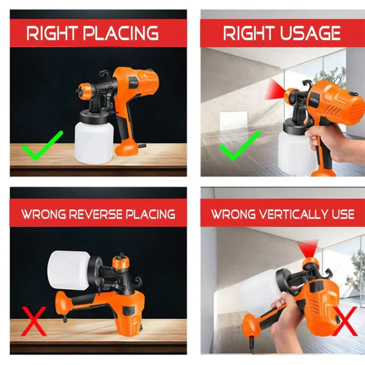 Pistola De Pintura Eléctrica